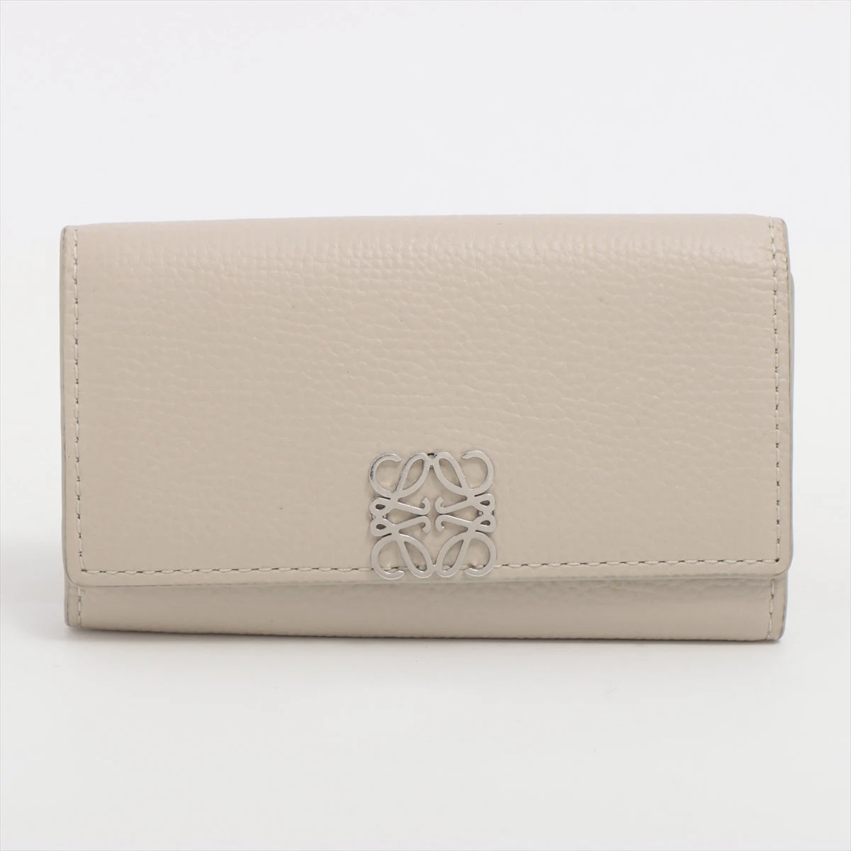 LOEWE グレー レザー キーケース 【公式通販】