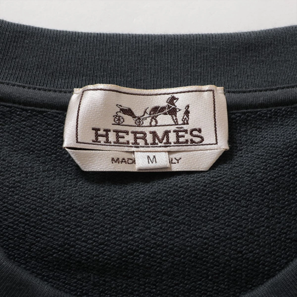 ラウンドネックTシャツ 《クルー・ド・セル》 | Hermès