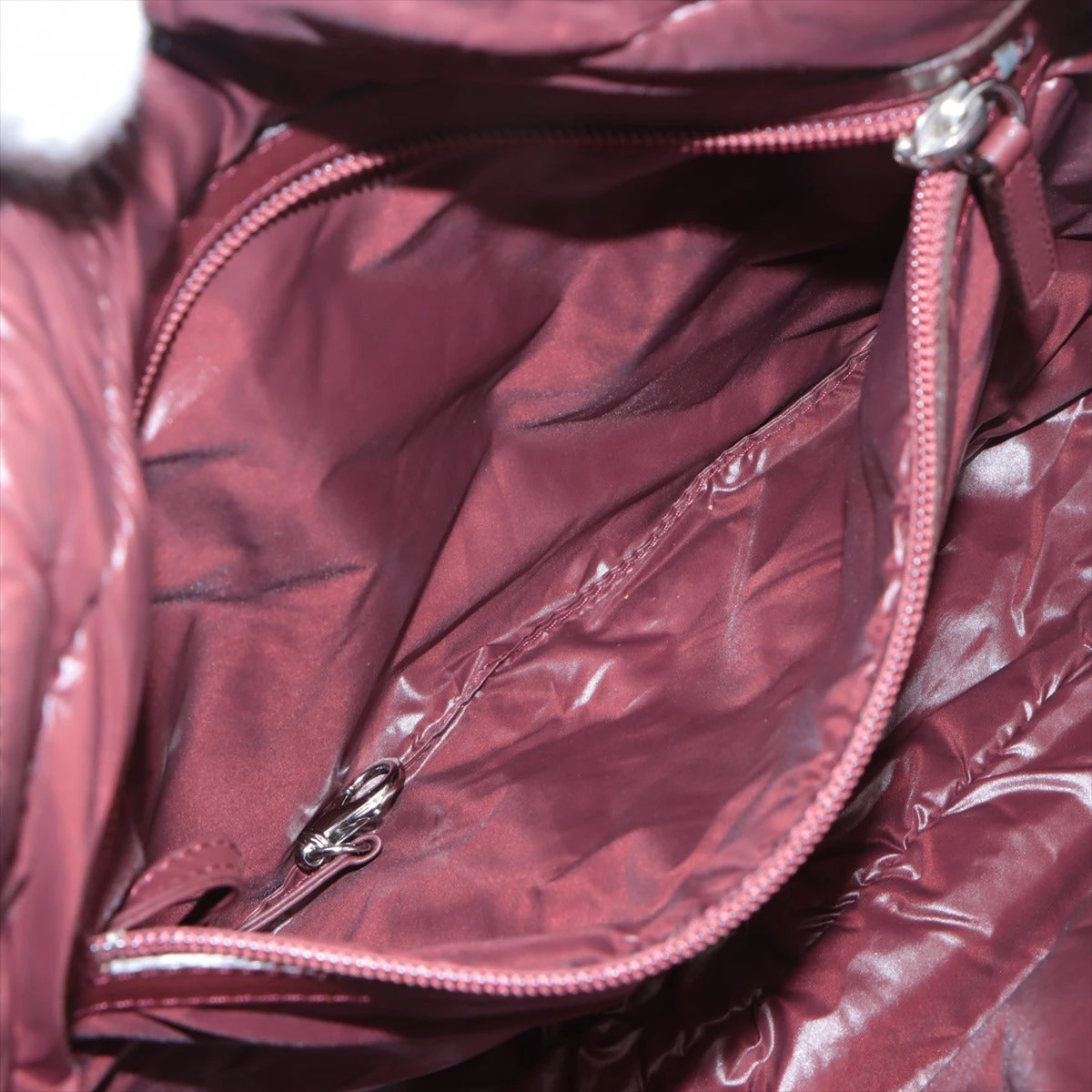 シャネル コココクーン ナイロン ショルダーバッグ ブラック シルバー