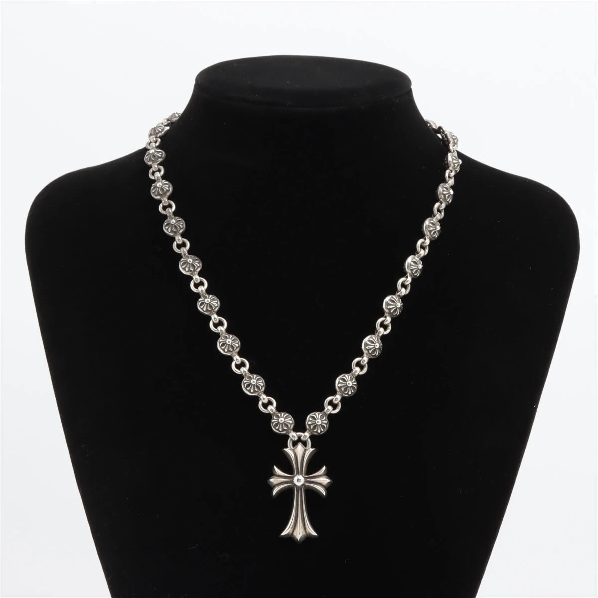 クロムハーツ スモールCHクロス ネックレス 925 122.0g #1