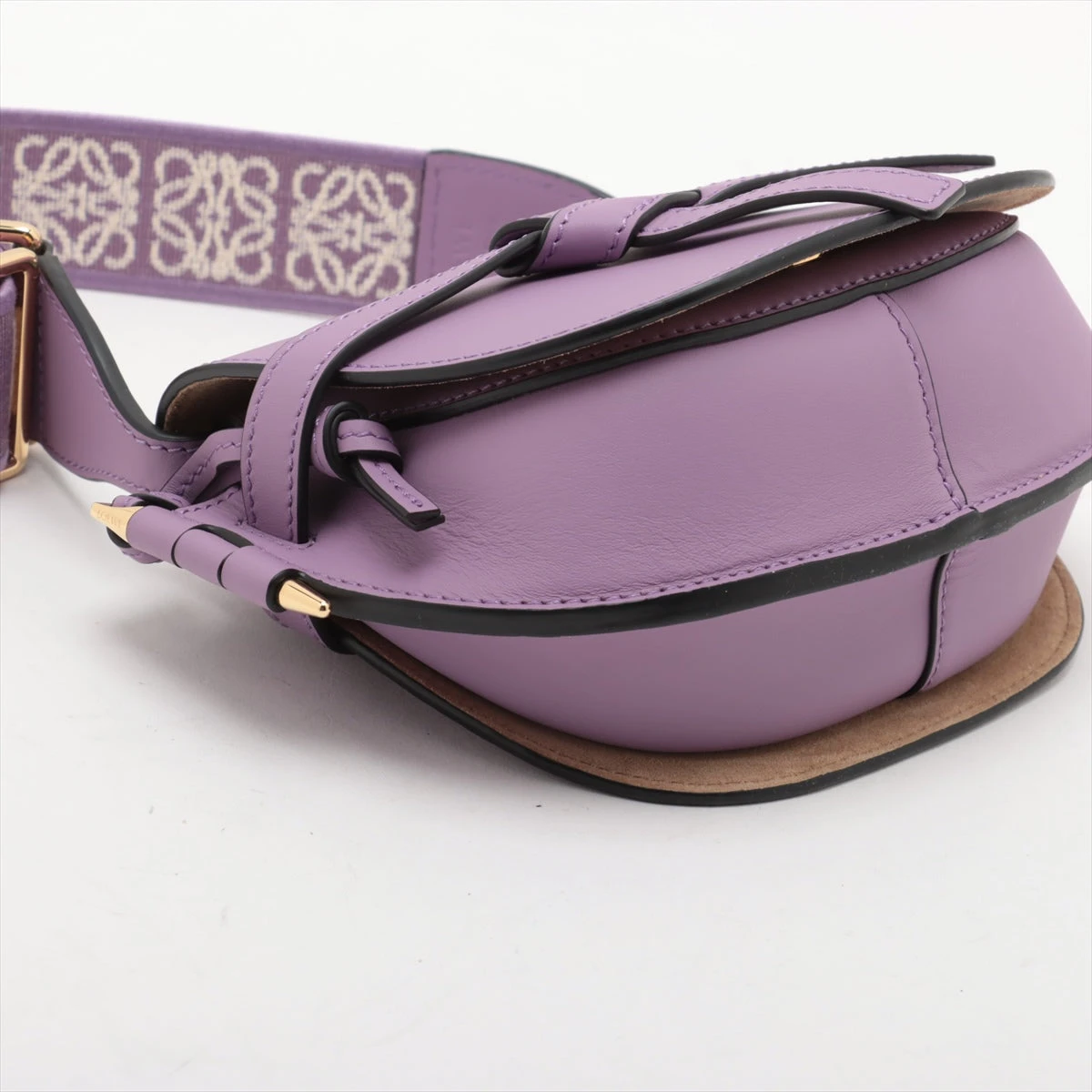 良品 ロエベ レザー ミニスカート パープル系 楽天市場】ロエベ loewe（カラーパープル）（バッグ・小物