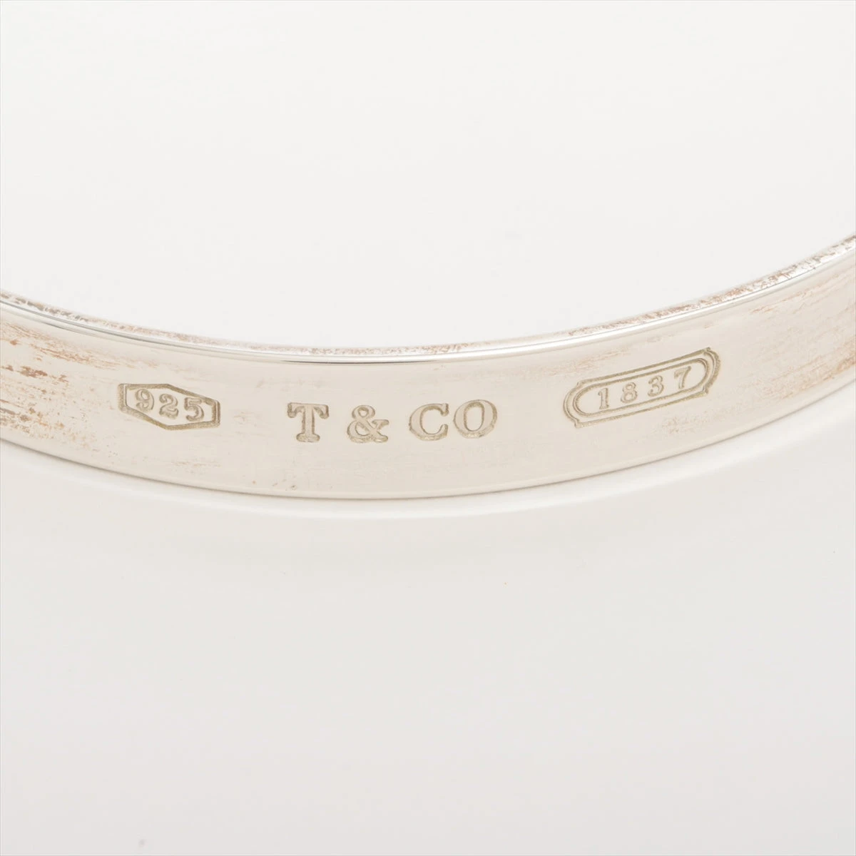ティファニー バングル 925 21.4g シルバー 1837 A3519372｜中古