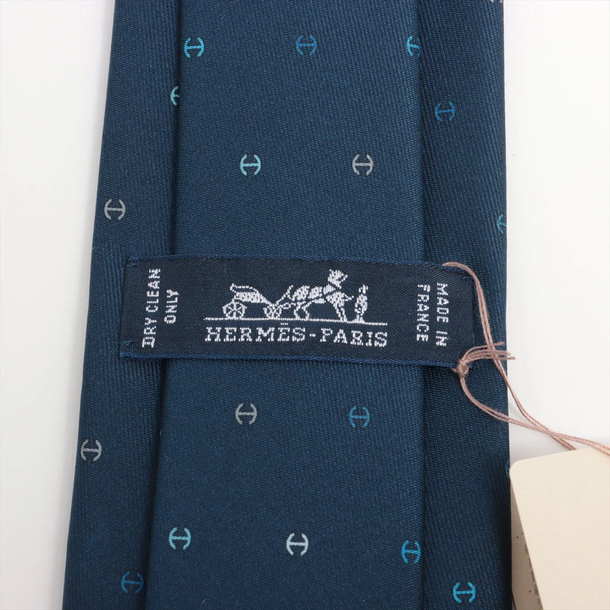 エルメスHロゴネクタイシルクネイビー 楽天市場】【新品未使用】Hermès エルメス ネクタイ シルク100