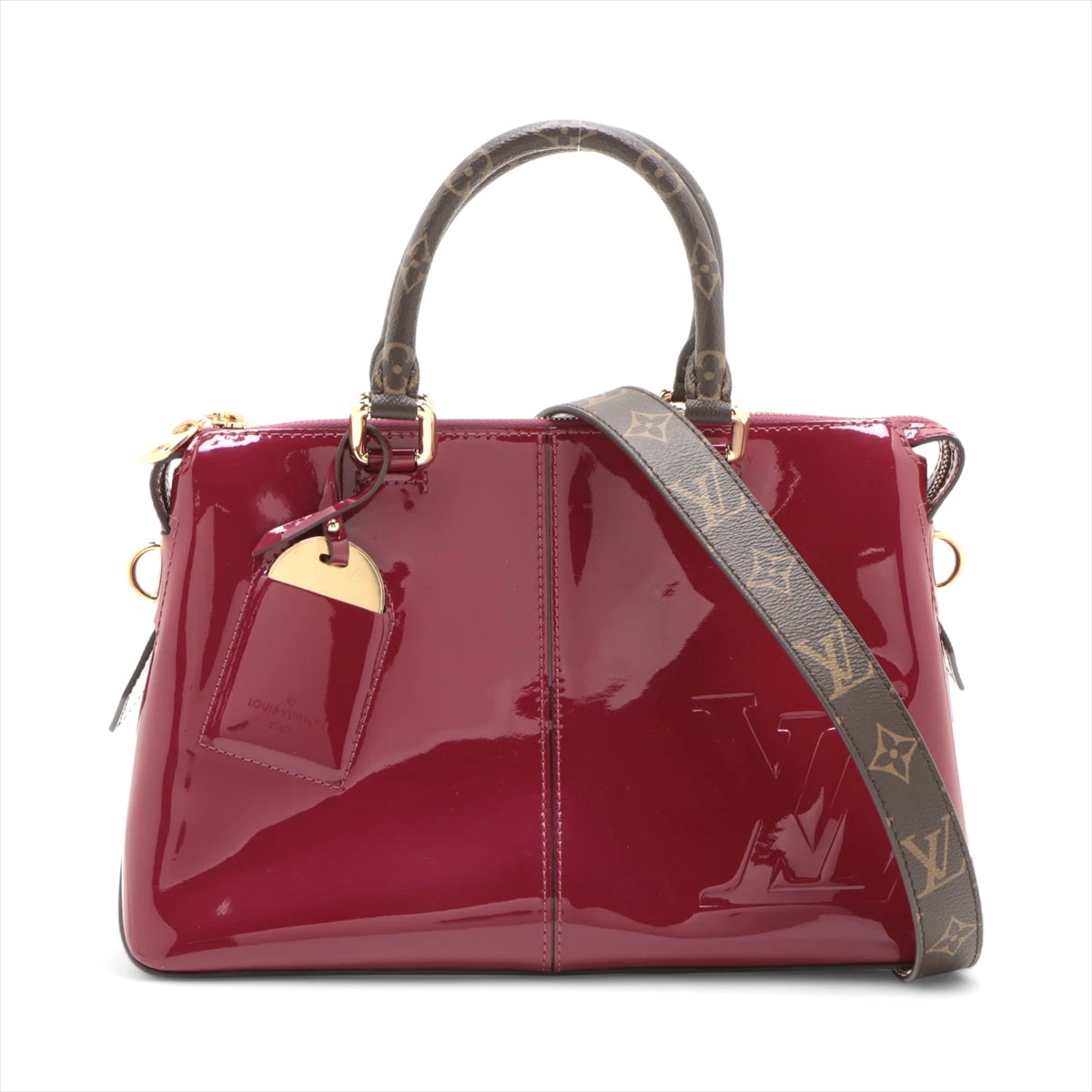 LOUIS VUITTON(ルイヴィトン) / リードPM_モノグラム・ヴェルニ_RED 