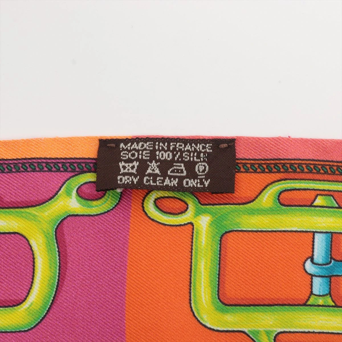 HERMES ツイリーエルメス ツイリーアトラージュのバックル スカーフ エルメス ツイリー BOUCLERIE D ATTELAGE アトラージュの