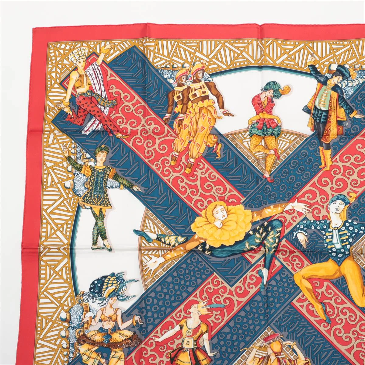 ◇エルメス◇カレ90/ロシア バレエ/スカーフ/スカーフ/シルク/希少品 エルメス カレ90 LES BALLETS RUSSES ロシア バレエ スカーフ シルク