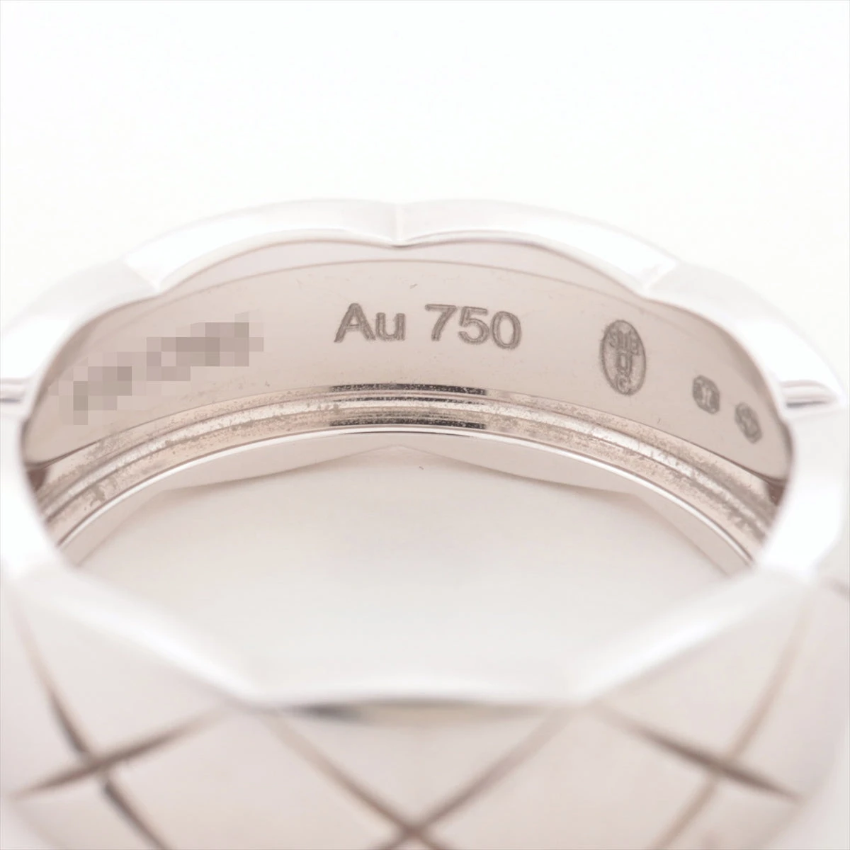 シャネル ココ クラッシュ リング 750(WG) 6.6g 52 ミディアム J10570