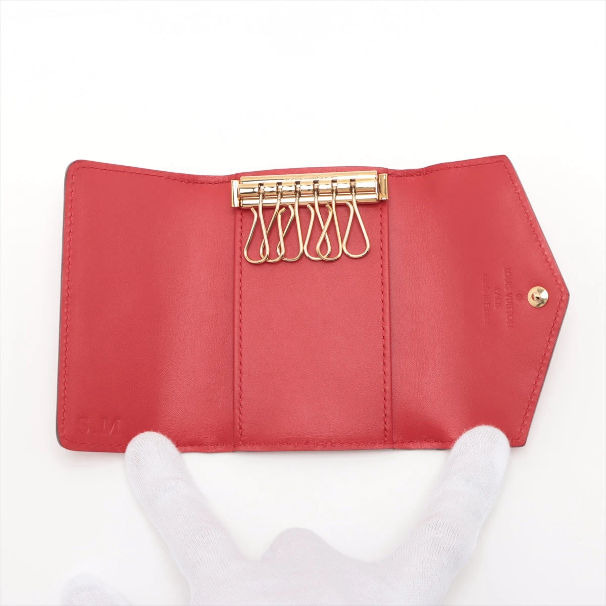 【超極美品】ルイヴィトン　ヴェルニ　ミュルティクレ6 キーケース　スリーズ LOUIS VUITTON - Louis Vuittonヴェルニミュルティクレ6 キー
