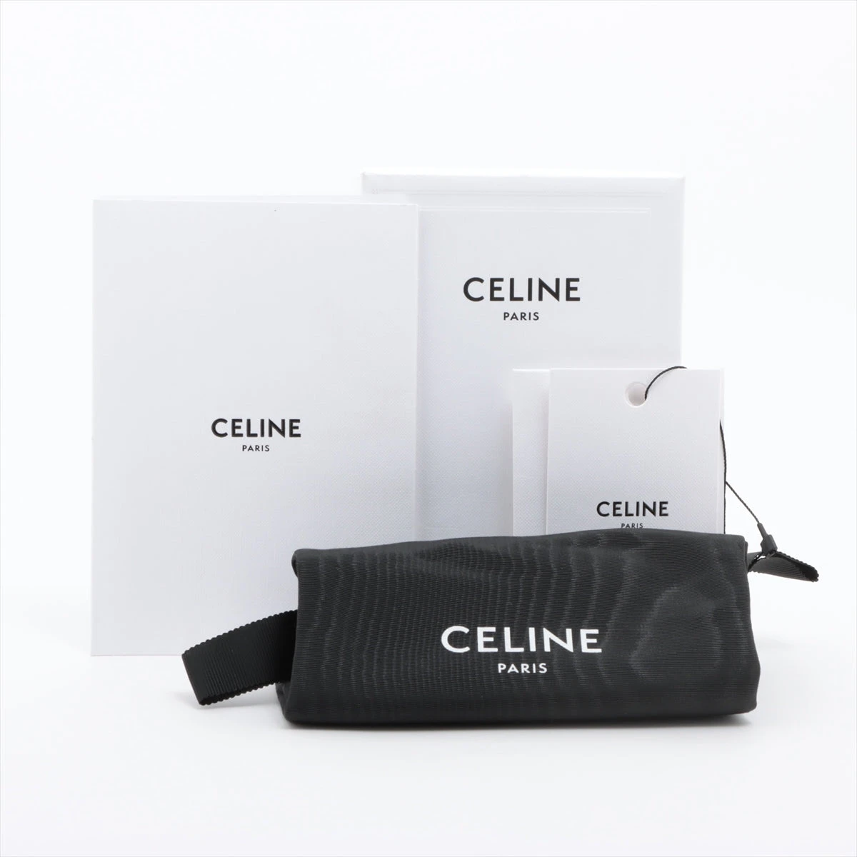 鑑定済★セリーヌ トリオンフ スモール フラップウォレット コンパクト 難あり ギフトにも♪【CELINE】トリオンフ コンパクトウォレット