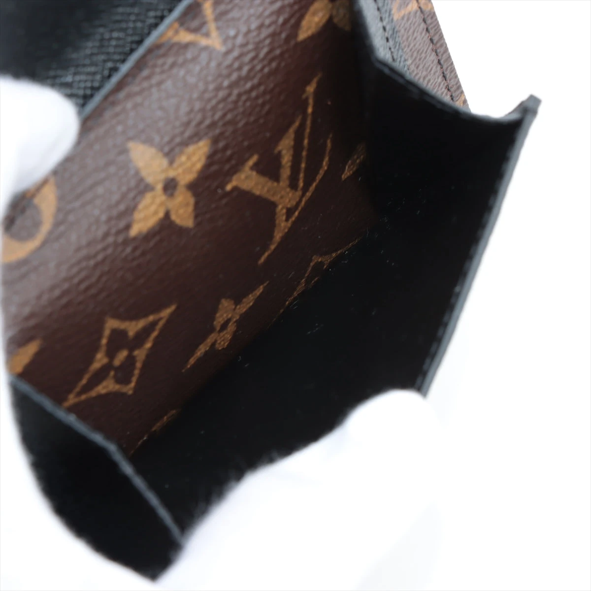 美品‼️新型 ルイヴィトン　ポルトフォイユミンドロ　マカサー　モノグラム　折り財布 ルイヴィトン 二つ折り財布 モノグラムマカサー ポルトフォイユ