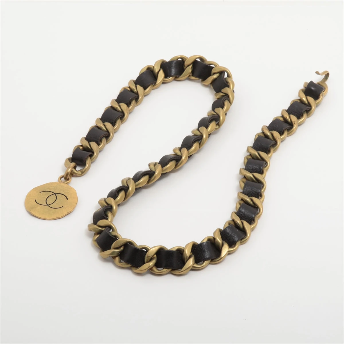 24/25AWブラック & ゴールド♪【CHANEL】シャネルチェーンベルト CHANEL】シャネル チェーンベルト ベルト – NISHIKINO VINTAGE KYOTO