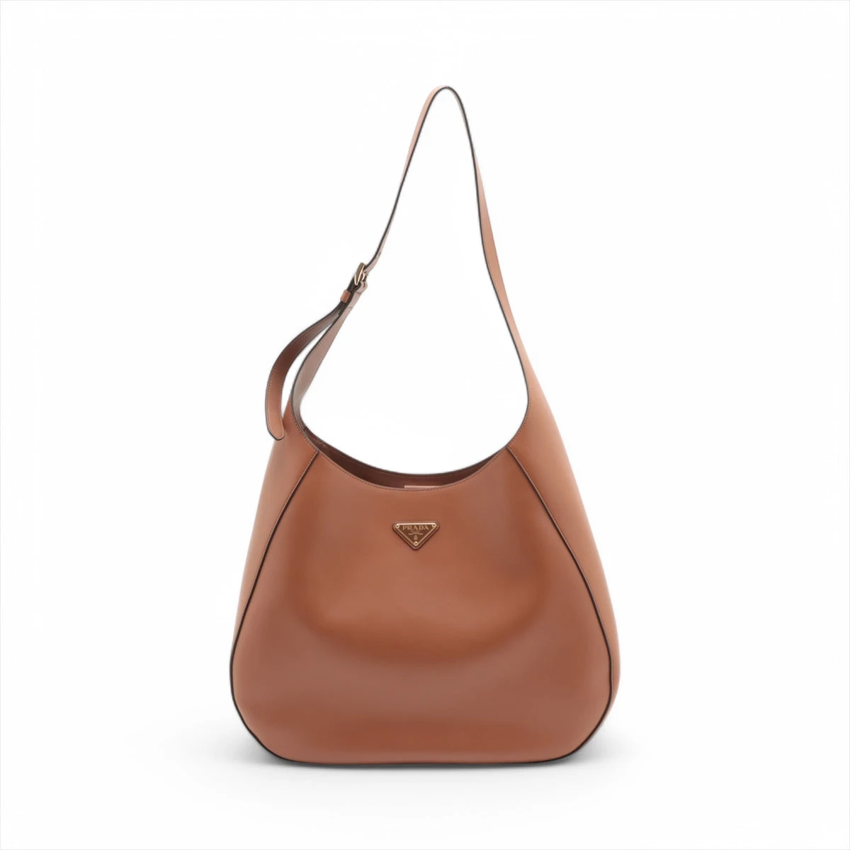 プラダ レザー ショルダーバッグ ブラウン 1BC181 A3520287