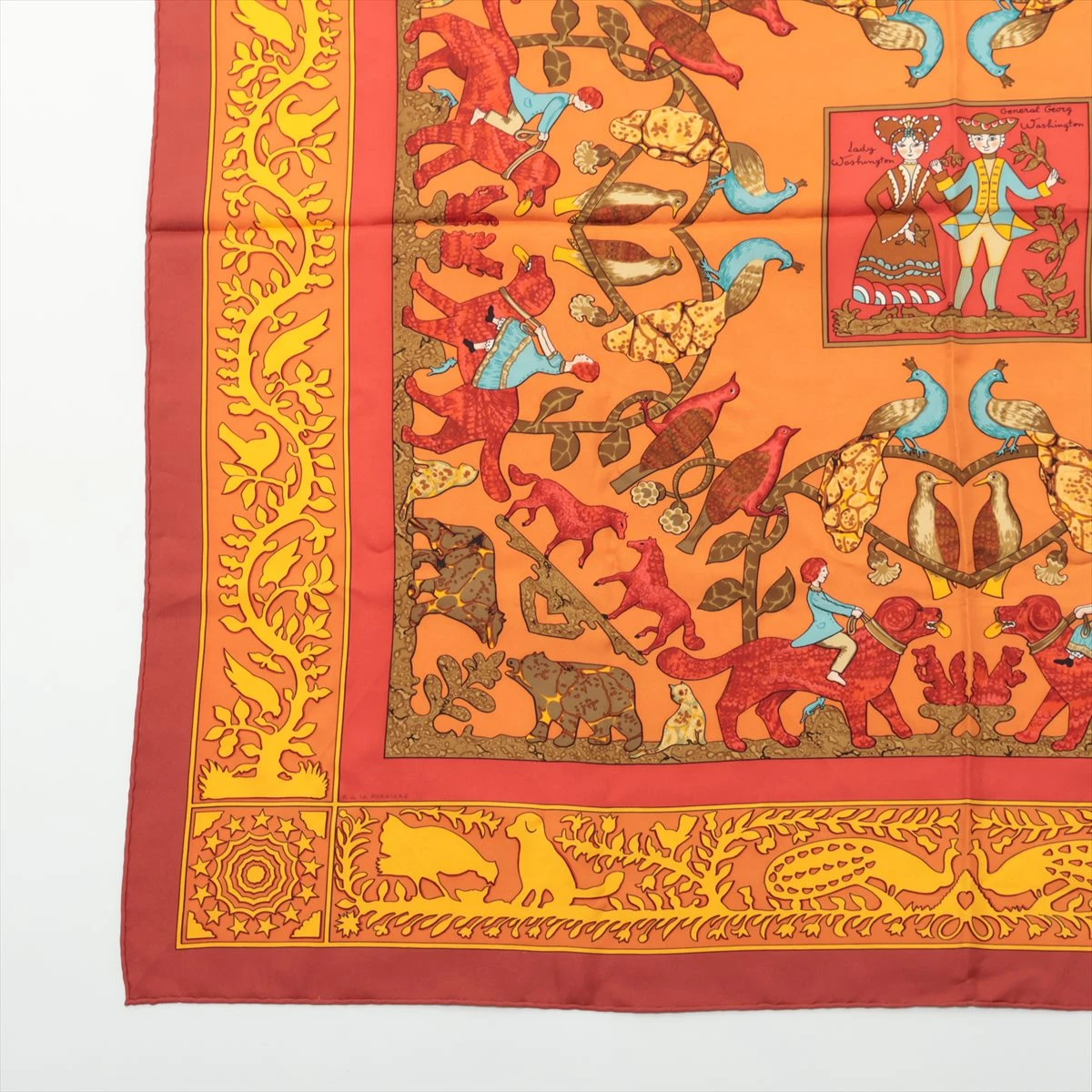 楽天市場】美品 HERMES エルメス カレ90 Les Artisans d'Hermes