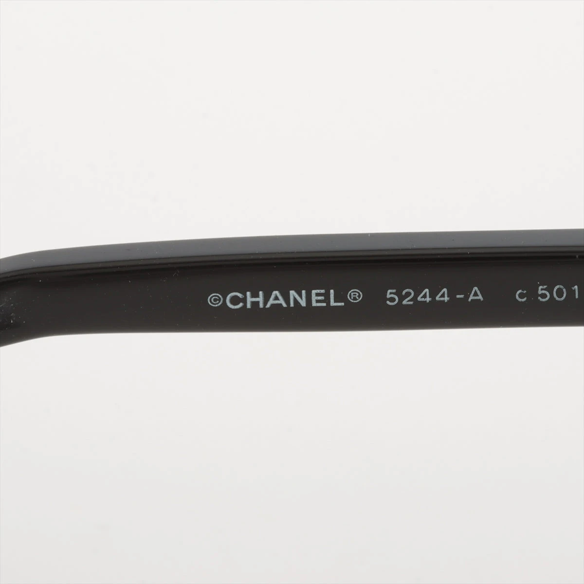 シャネル 5244-A サングラス プラスチック ブラック A3525120｜中古 