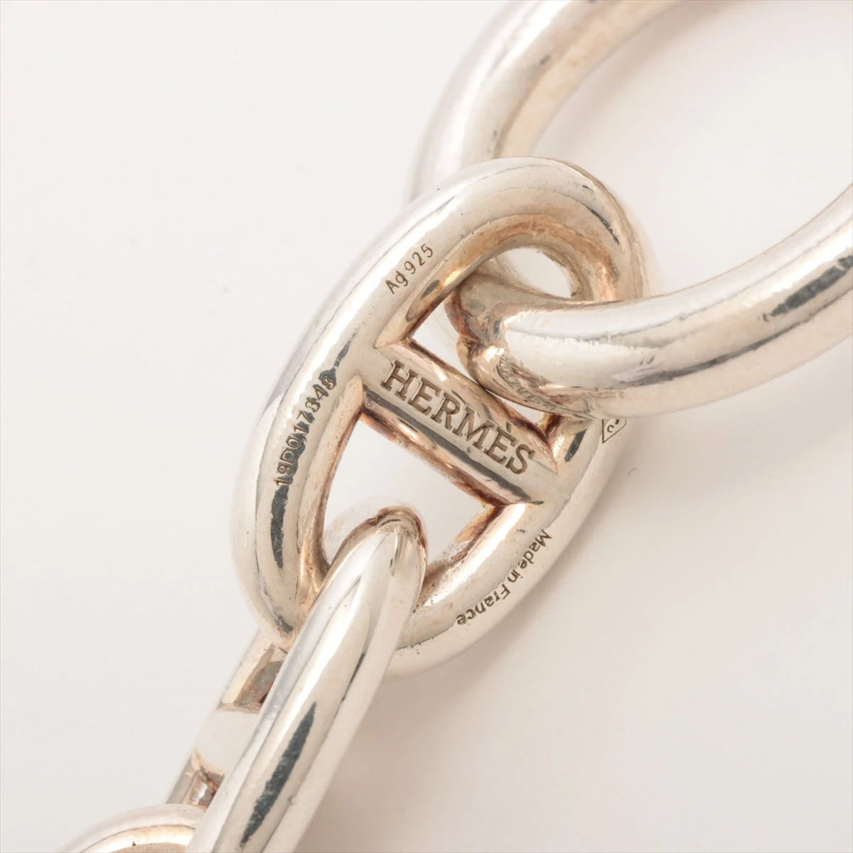 エルメス シェーヌダンクルMM ブレスレット 15コマ 925 56.8g エルメス シェーヌダンクルMM ブレスレット 15コマ 925 56.8g