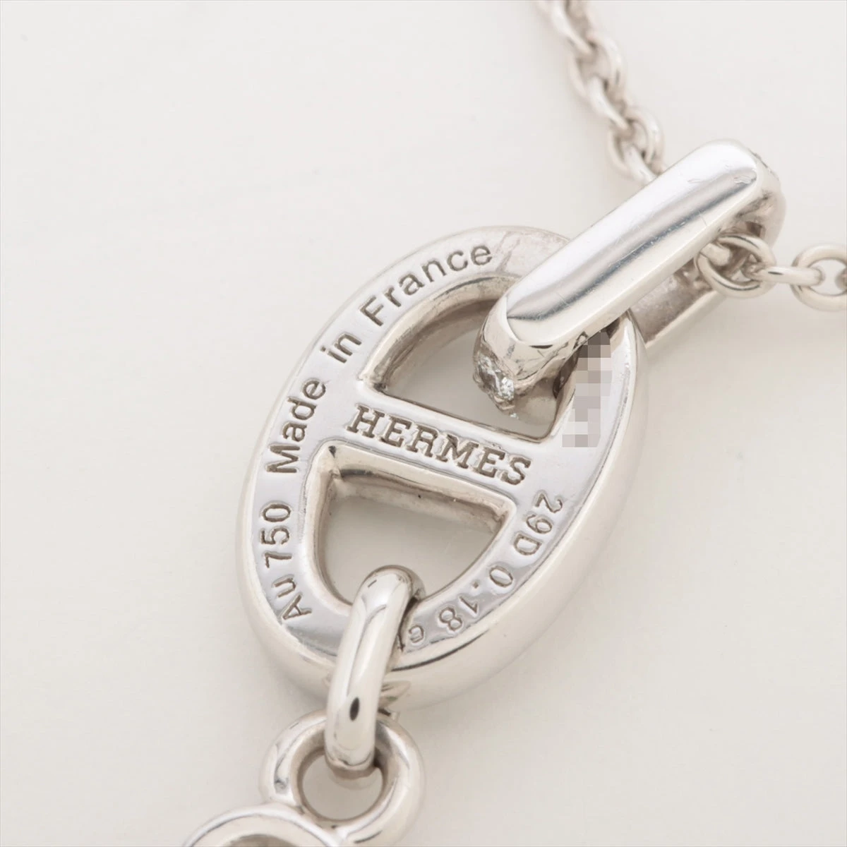 【美品・付属品付】エルメス　シェーヌダンクル　エタン　ブローチ 新品未使用 HERMES エルメス 新作 シェーヌダンクル ブローチ 黒