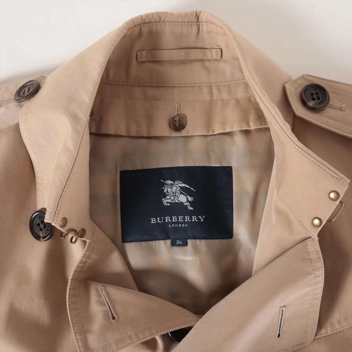 【XL ロング丈】バーバリーロンドン トレンチコート ライナー ベルト ベージュ ウィメンズ トレンチコート | バーバリー® 公式サイト