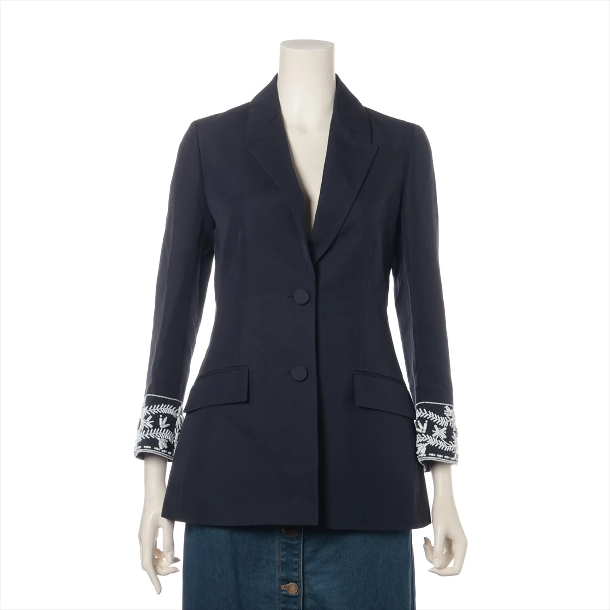 極美品❤️Christian Dior テーラードジャケット　ダブル　ネイビー 2025年最新】Christian Dior テーラードジャケットの人気