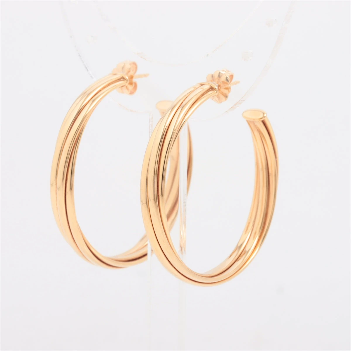 ティファニー フープ ピアス 750(YG) 9.8g A3499945｜中古ブランド品