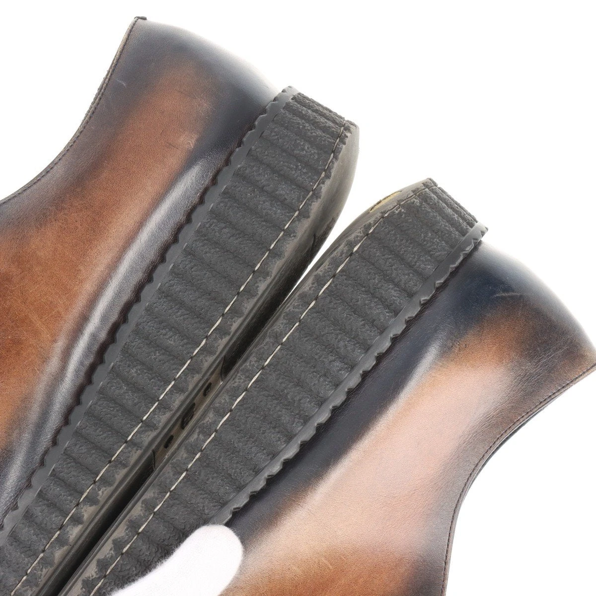 ベルルッティ アレッサンドロ レザー レザーシューズ 6D メンズ