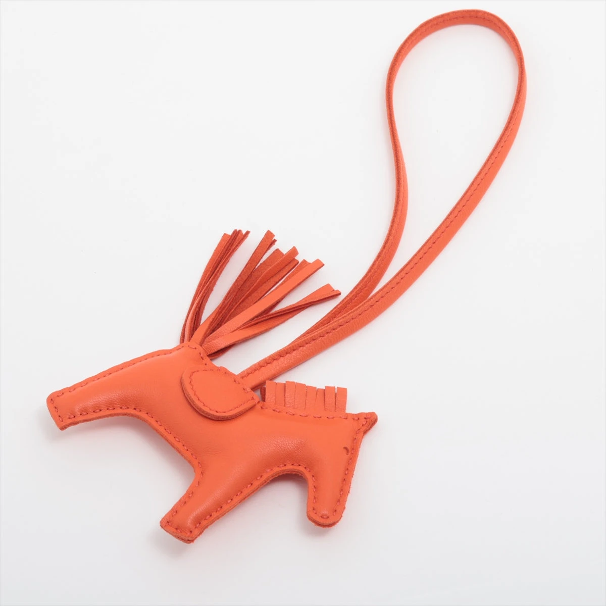 エルメス ロデオチャームPM U刻 チャーム アニョーミロ オレンジ
