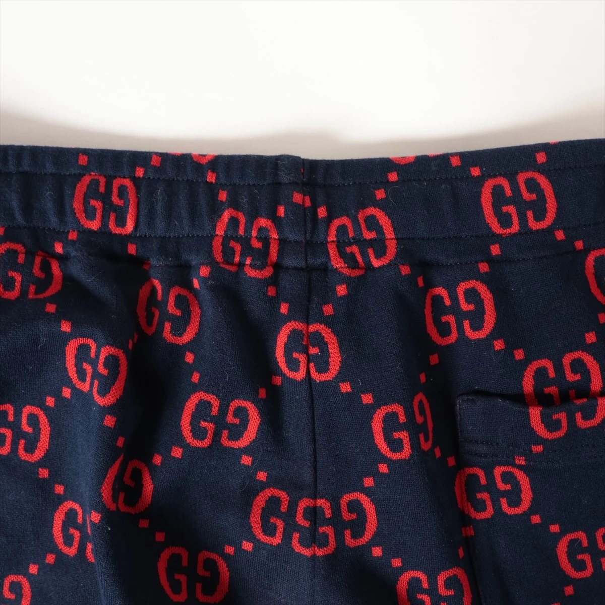 GUCCI 2018ss GGジャカードミッドナイトジャージーパンツ