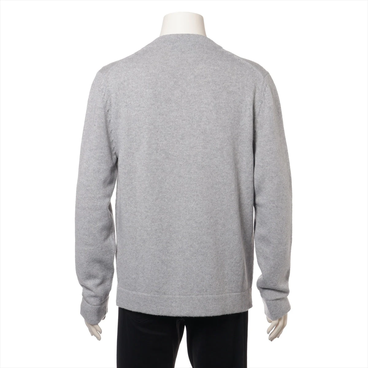 ディオール カシミヤ ニット M メンズ グレー 243M645AT474