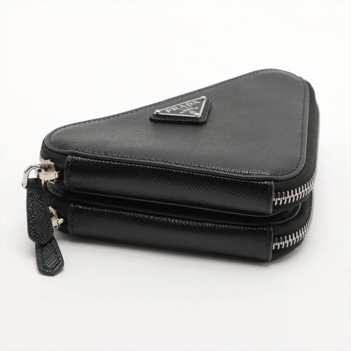 プラダ サフィアーノ レザー 2WAYショルダーバッグ ブラック 1NR015