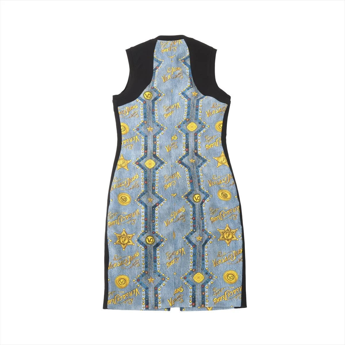 ヴェルサーチェ☆ノースリーブ メデューサワンピース VERSACE ヴェルサーチ ワンピース ドレス レッド ノースリーブ