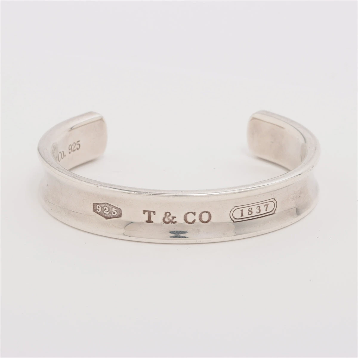 ■美品 ティファニー ヴィンテージ ナローバングル 1837 シルバー925 TIFFANY&Co. ティファニー 1837 バングル ナロー オープン 腕輪