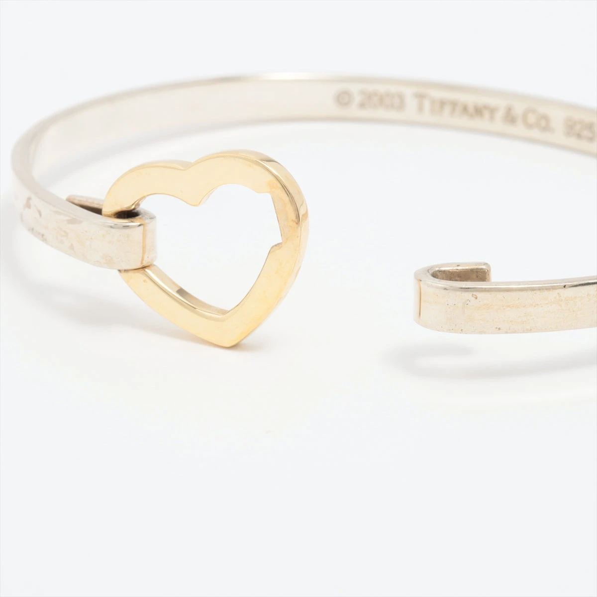 TIFFANY&Co. ティファニー ハートリボン バングル ブレスレット